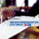 two people shaking hands over an information sheet