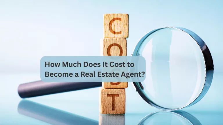 how much does it cost to become a real estate agent
