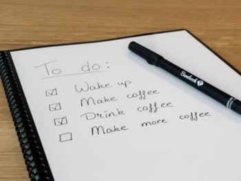 a checklist with the words To Do on it